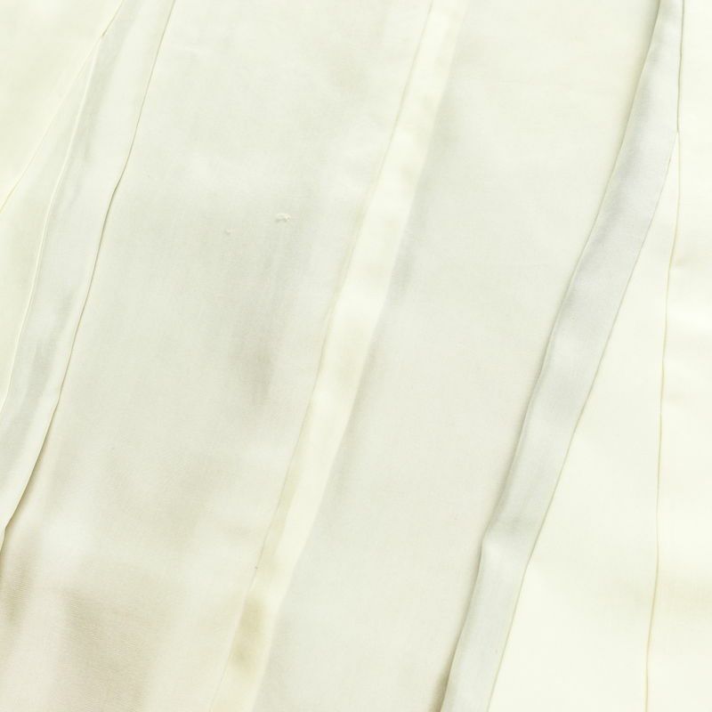 訪問着 正絹 花柄 袷仕立て 身丈159cm 裄丈65cm 箔 金彩 フォーマル 着物 黄・黄土色_画像18