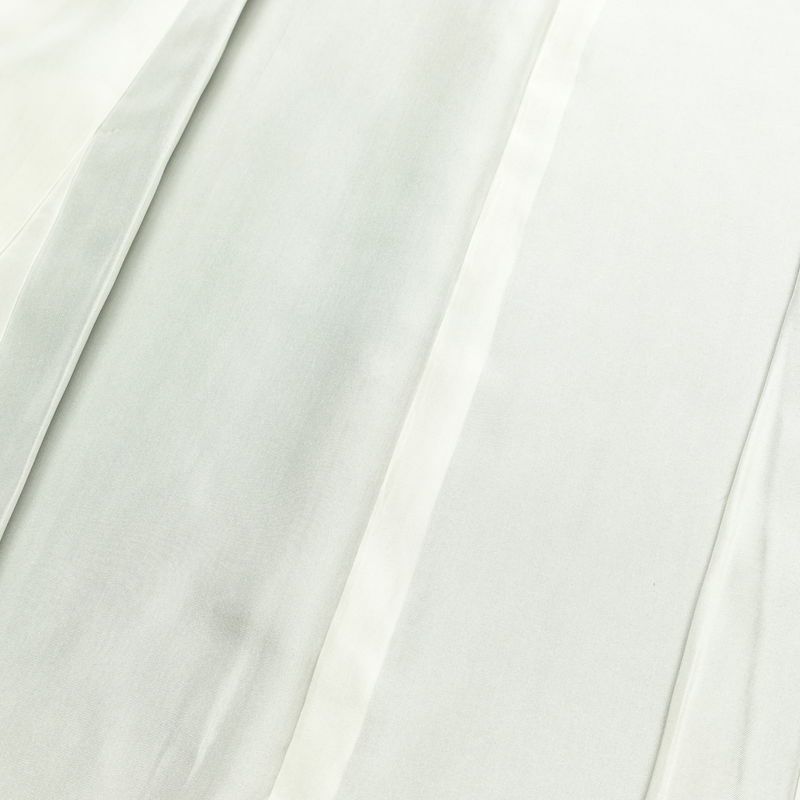 訪問着 良品 正絹 古典柄 袷仕立て 身丈166.5cm 裄丈69.5cm 一部しつけ糸付き 金彩 フォーマル 着物 緑・うぐいす色_画像19