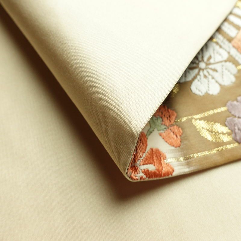 袋帯 六通柄 フォーマル用 正絹 古典柄 箔 金糸 帯 多色使い_画像10