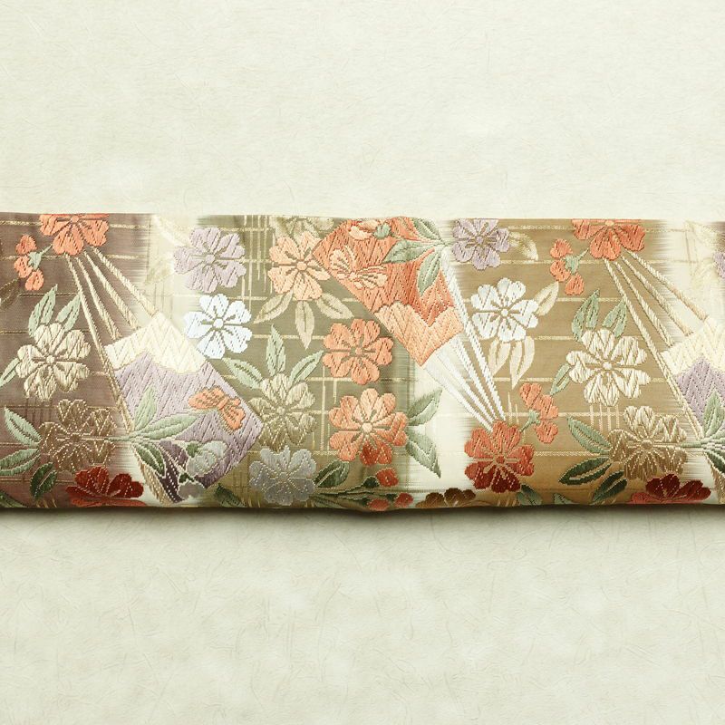 袋帯 六通柄 フォーマル用 正絹 古典柄 箔 金糸 帯 多色使い_画像15