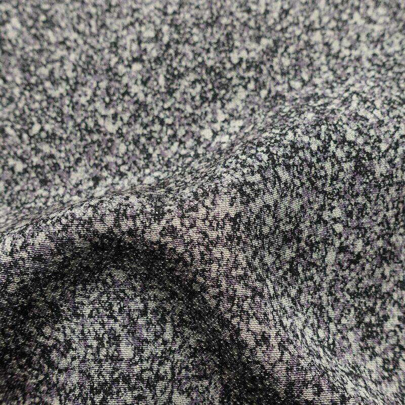 付け下げ 良品 正絹 人物・動物柄 袷仕立て 身丈155.5cm 裄丈63cm 箔 共八掛 金彩 金通し フォーマル 着物 紫・藤色_画像21