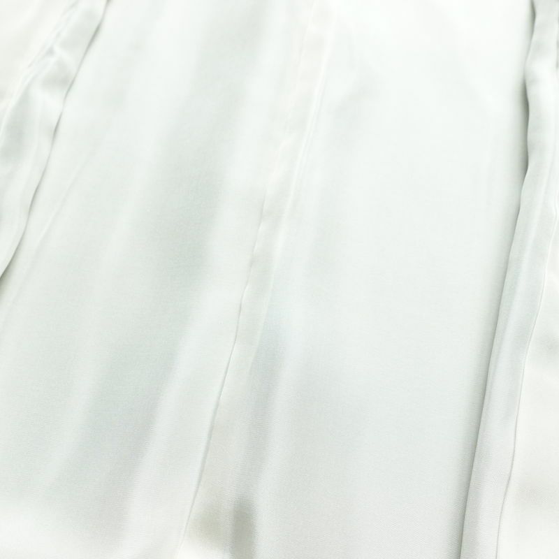 付け下げ しつけ糸付き 正絹 花柄 袷仕立て 身丈154cm 裄丈63cm 共八掛 金彩 フォーマル 着物 グレー_画像19