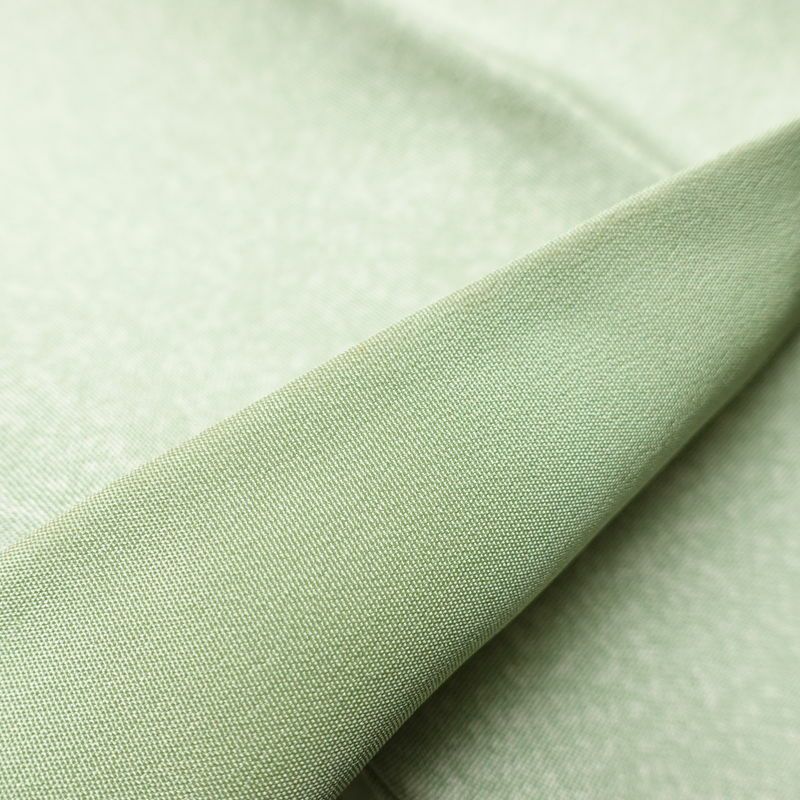 訪問着 縮緬 正絹 花柄 袷仕立て 身丈159cm 裄丈68cm フォーマル 着物 緑・うぐいす色_画像17