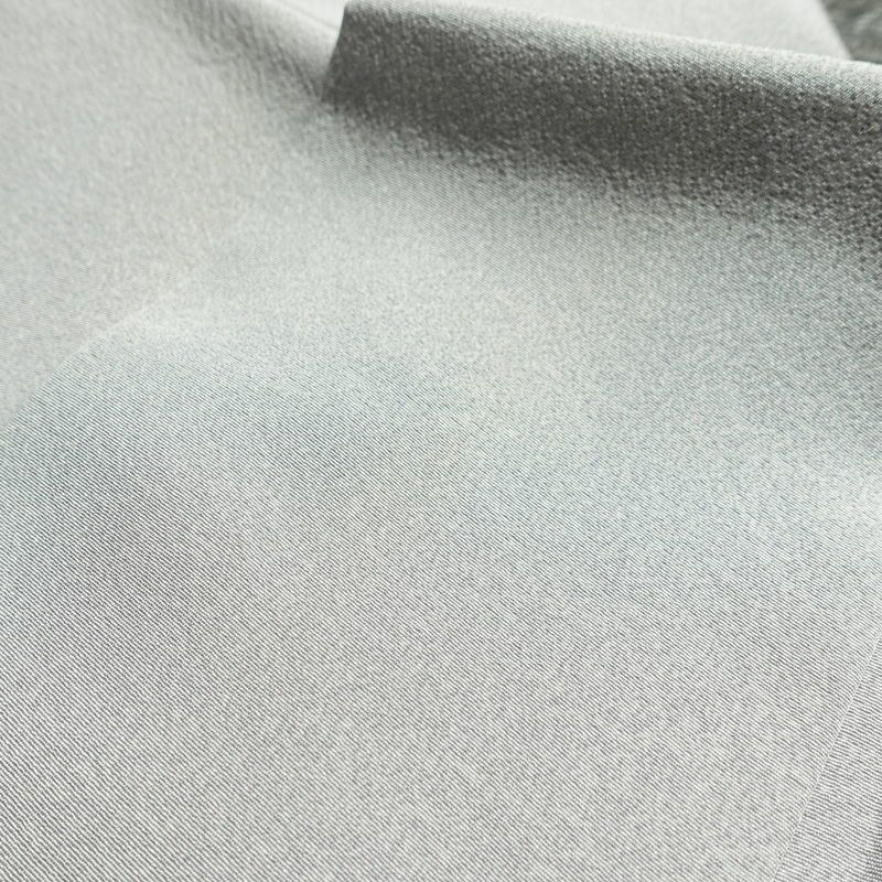 訪問着 縮緬 正絹 花柄 袷仕立て 身丈154cm 裄丈68cm フォーマル 着物 青・紺_画像17