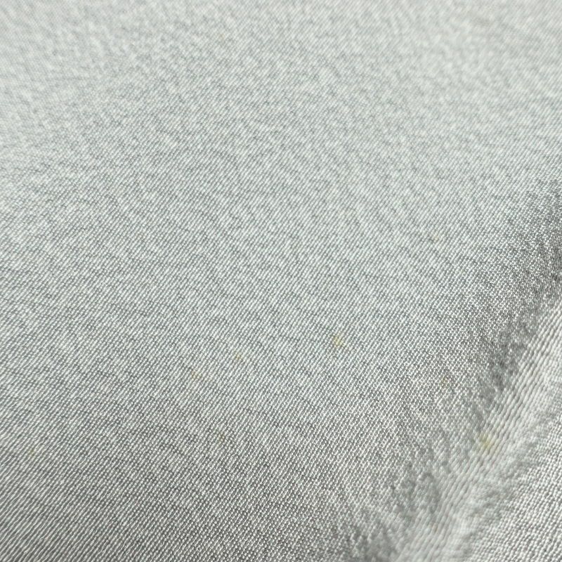 訪問着 縮緬 正絹 花柄 袷仕立て 身丈154cm 裄丈68cm フォーマル 着物 青・紺_画像19