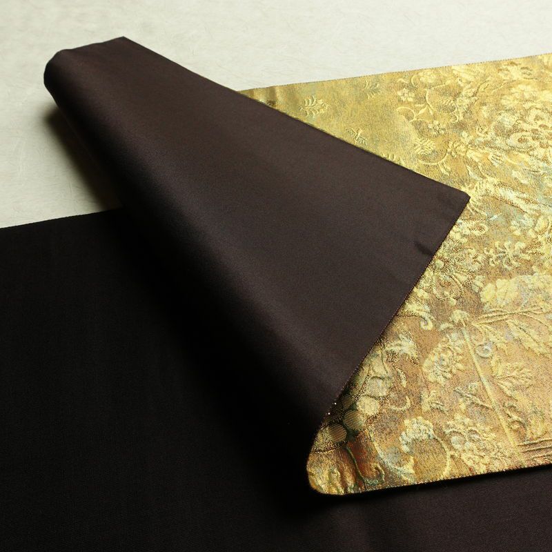 袋帯 六通柄 フォーマル用 正絹 幾何学柄・抽象柄 箔 帯 金・銀_画像10