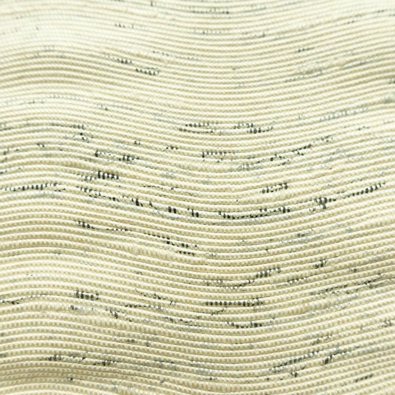 名古屋帯 全通柄 正絹 その他の柄 通し仕立て 帯 クリーム_画像4