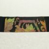 名古屋帯 太鼓柄 正絹 木の葉・植物柄 名古屋仕立て 帯 緑・うぐいす色_画像14