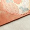 名古屋帯 六通柄 美品 正絹 古典柄 名古屋仕立て 帯 サーモンピンク ピンク_画像12