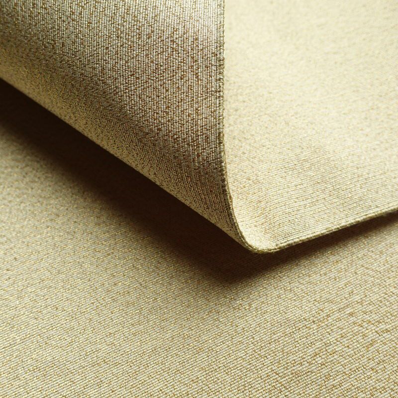 名古屋帯 つづれ織 太鼓柄 正絹 風景柄 通し仕立て 金糸 帯 ベージュ_画像10