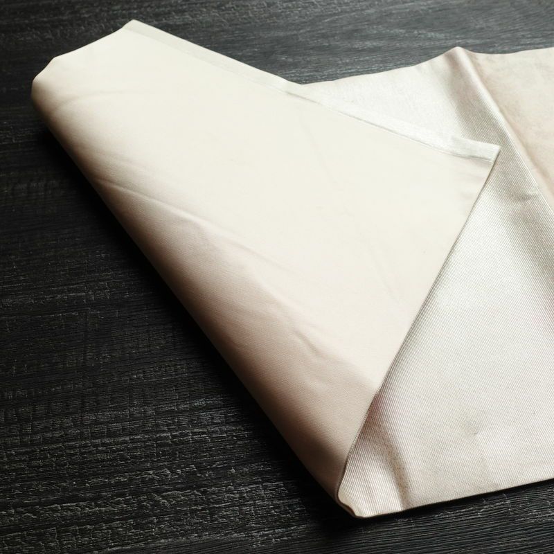 名古屋帯 太鼓柄 正絹 古典柄 名古屋仕立て 箔 帯 ピンク_画像9