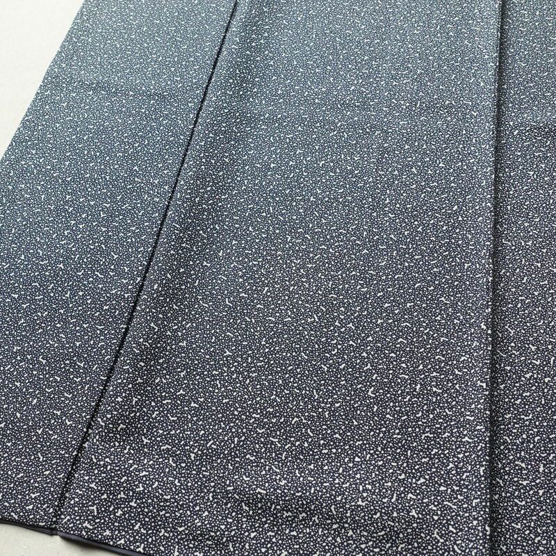 小紋 正絹 その他の柄 袷仕立て 身丈151.5cm 裄丈63cm 着物 青・紺_画像4