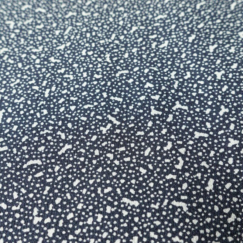 小紋 正絹 その他の柄 袷仕立て 身丈151.5cm 裄丈63cm 着物 青・紺_画像8