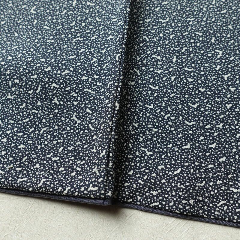 小紋 正絹 その他の柄 袷仕立て 身丈151.5cm 裄丈63cm 着物 青・紺_画像11
