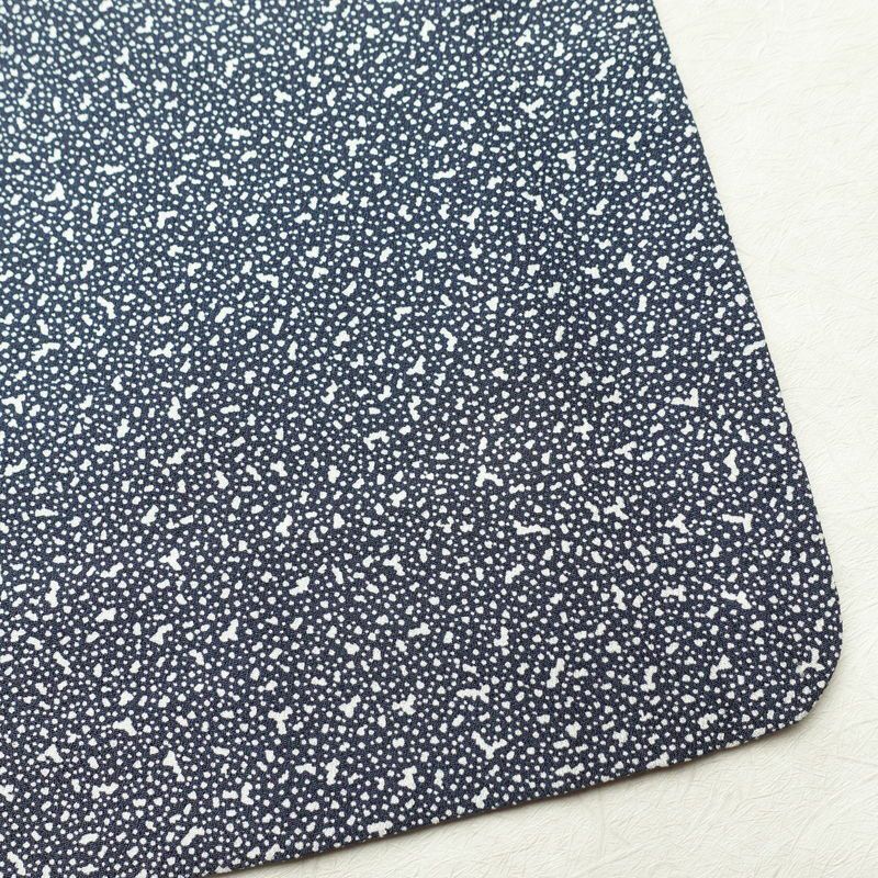 小紋 正絹 その他の柄 袷仕立て 身丈151.5cm 裄丈63cm 着物 青・紺_画像15