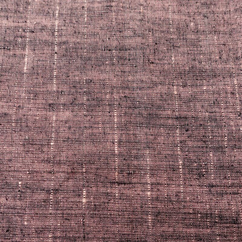 単衣 紬 紬着物 良品 正絹 その他の柄 単衣仕立て 身丈151.5cm 裄丈64cm シンプル 着物 紬地 カジュアル 紫・藤色_画像7