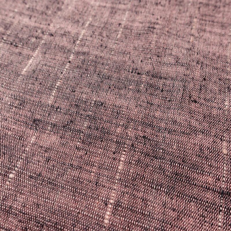 単衣 紬 紬着物 良品 正絹 その他の柄 単衣仕立て 身丈151.5cm 裄丈64cm シンプル 着物 紬地 カジュアル 紫・藤色_画像8