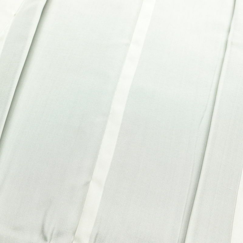 大島紬 証紙なし 正絹 幾何学柄・抽象柄 袷仕立て 身丈153.5cm 裄丈63cm 着物 青・紺_画像16