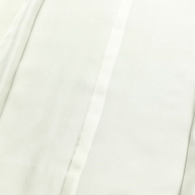 付け下げ スワトウ刺繍 相良刺繍 正絹 幾何学柄・抽象柄 袷仕立て 身丈159.5cm 裄丈65cm 刺繍 フォーマル 着物 紬地 黄・黄土色_画像19