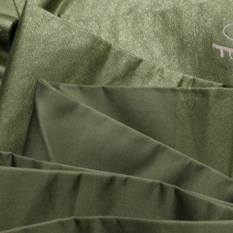 名古屋帯 なごや帯 太鼓柄 美品 正絹 風景柄 名古屋仕立て 金通し 舟 釣り シンプル 未使用品 帯 緑・うぐいす色_画像18