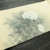 名古屋帯 なごや帯 太鼓柄 正絹 花柄 名古屋仕立て 金彩 帯 手描き クリーム_画像11