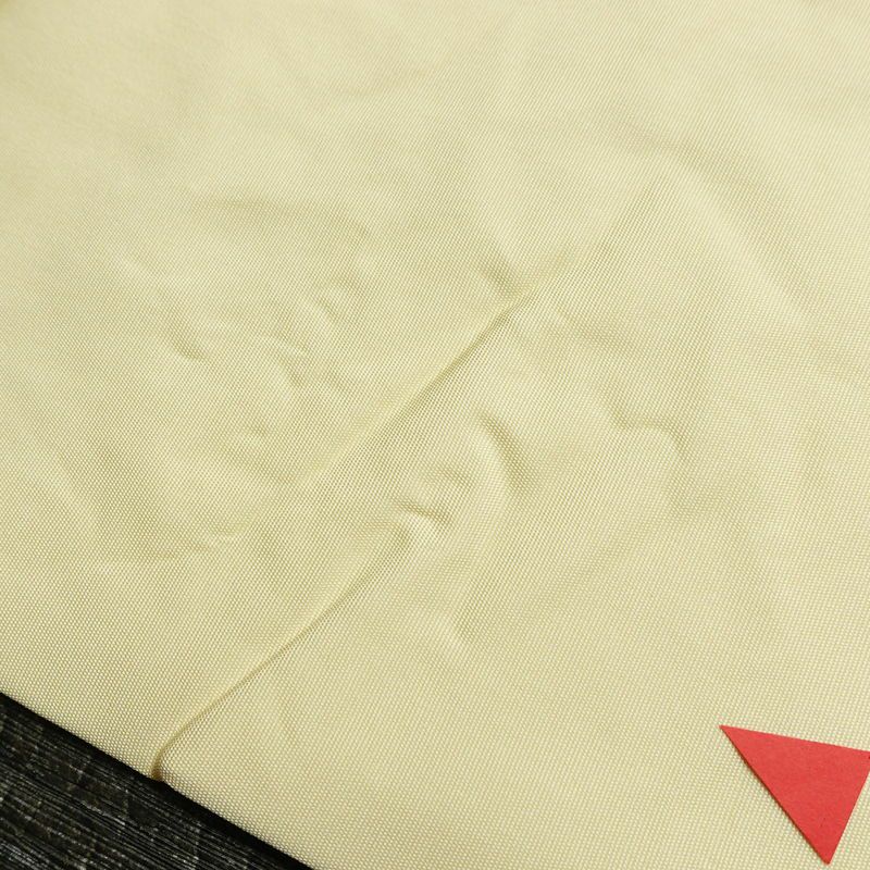 名古屋帯 なごや帯 太鼓柄 正絹 花柄 名古屋仕立て 金彩 帯 手描き クリーム_画像15