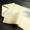 名古屋帯 なごや帯 太鼓柄 正絹 花柄 名古屋仕立て 金彩 帯 手描き クリーム_画像21