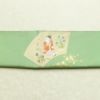 袋帯 つづれ織 太鼓柄 美品 フォーマル用 正絹 人物・動物柄 箔 帯 入学式 卒業式 パステルカラー 金通し 緑・うぐいす色_画像15