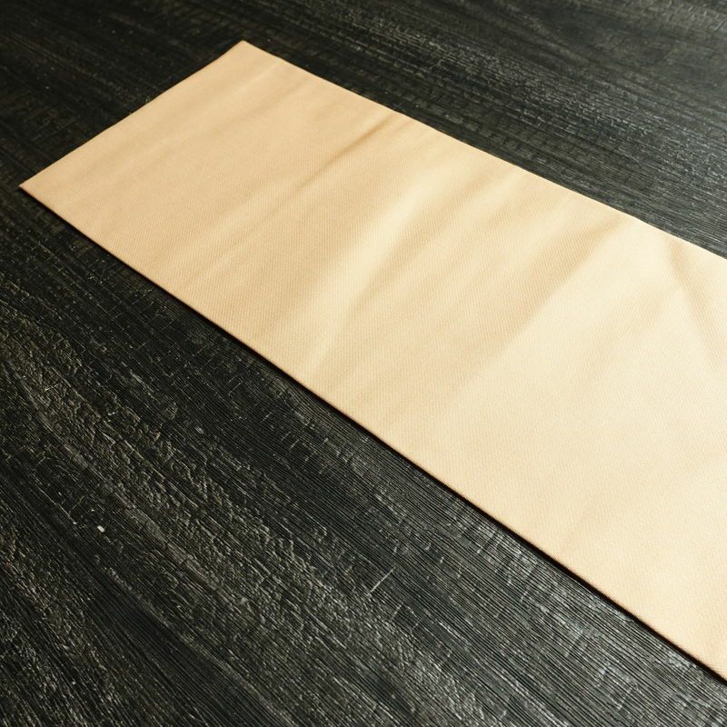 名古屋帯 太鼓柄 良品 正絹 花柄 名古屋仕立て 箔 帯 ベージュ_画像16