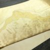 袋帯 六通柄 フォーマル用 正絹 木の葉・植物柄 箔 帯 入学式 卒業式 結婚式 金・銀_画像10