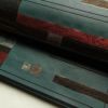 袋帯 六通柄 良品 フォーマル用 正絹 縞柄・線柄 箔 帯 入学式 卒業式 緑・うぐいす色_画像8