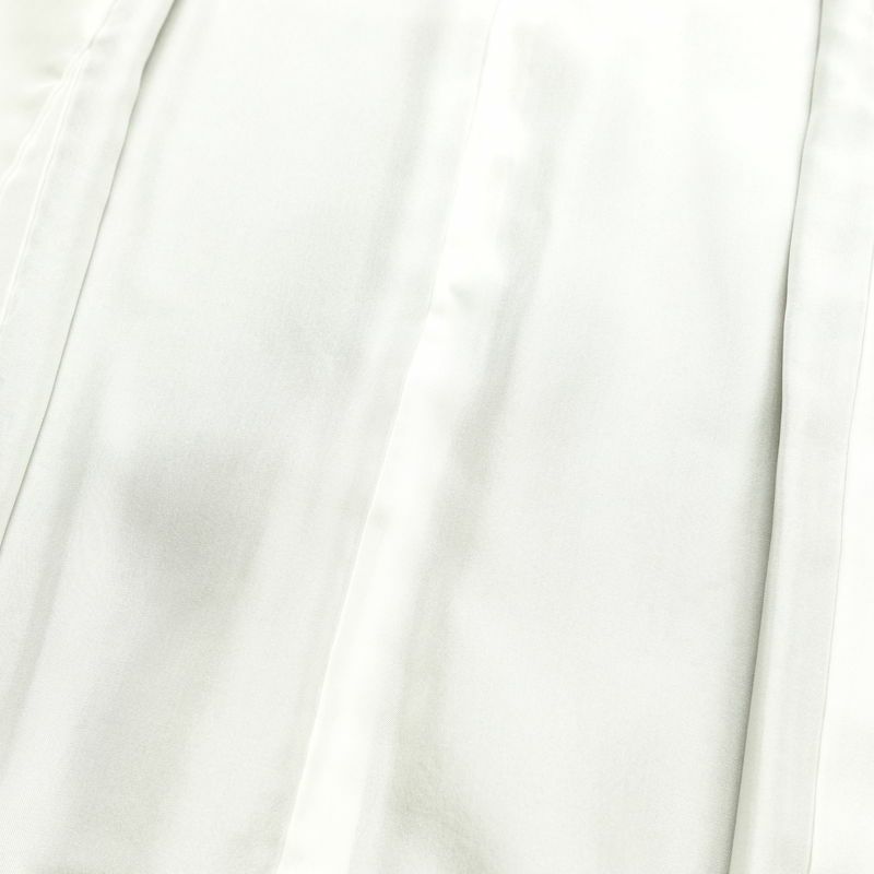 小紋 良品 縮緬 総柄 正絹 縞柄・線柄 袷仕立て 身丈154cm 裄丈64cm 着物 緑・うぐいす色_画像19