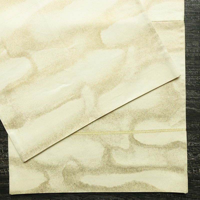 袋帯 太鼓柄 フォーマル用 正絹 その他の柄 箔 刺繍 帯 器 お茶会 クリーム_画像12