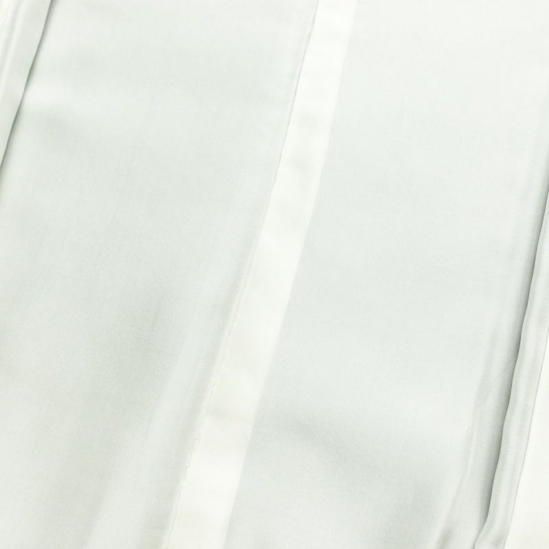 紬 正絹 縞柄・線柄 袷仕立て 身丈166cm 裄丈67cm 着物 モダン 青・紺_画像18