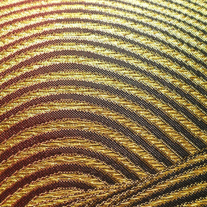 袋帯 全通柄 良品 フォーマル用 正絹 流水・波柄 箔 金糸 銀糸 帯 多色使い_画像7