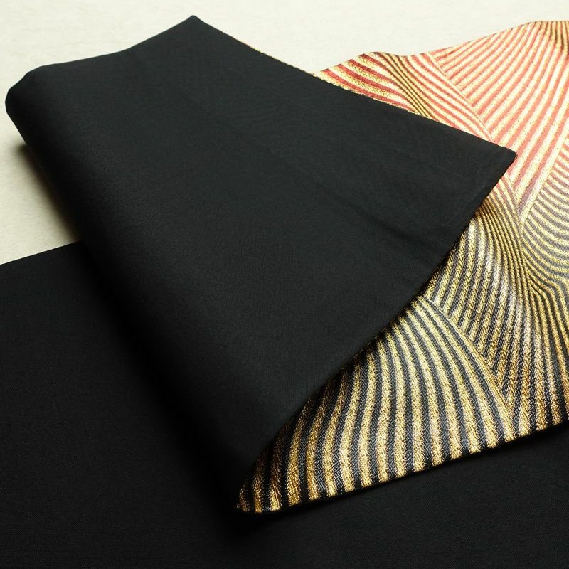 袋帯 全通柄 良品 フォーマル用 正絹 流水・波柄 箔 金糸 銀糸 帯 多色使い_画像11