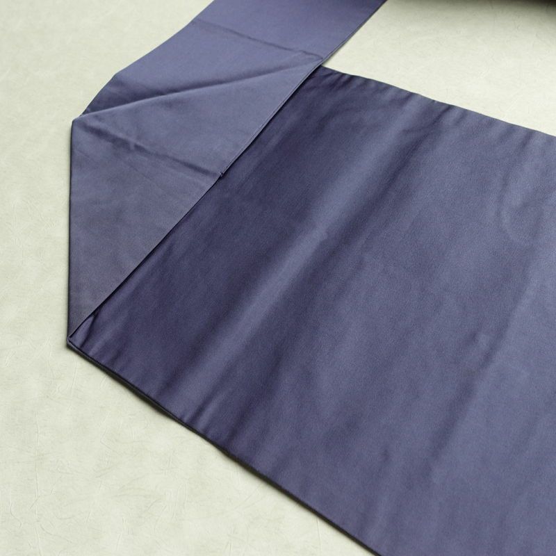 名古屋帯 太鼓柄 正絹 幾何学柄・抽象柄 名古屋仕立て 箔 帯 青・紺_画像16