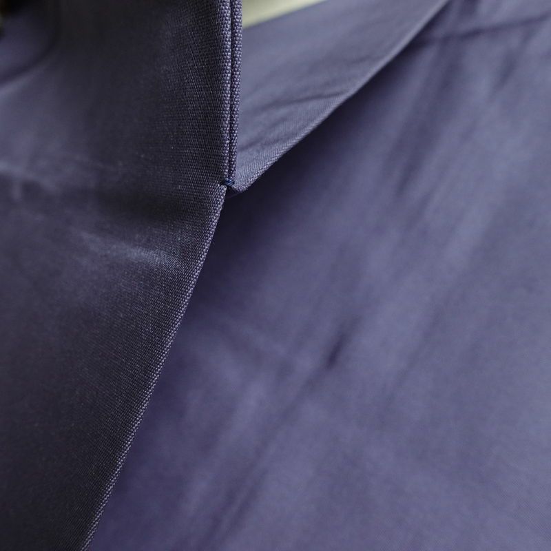 名古屋帯 太鼓柄 正絹 幾何学柄・抽象柄 名古屋仕立て 箔 帯 青・紺_画像17