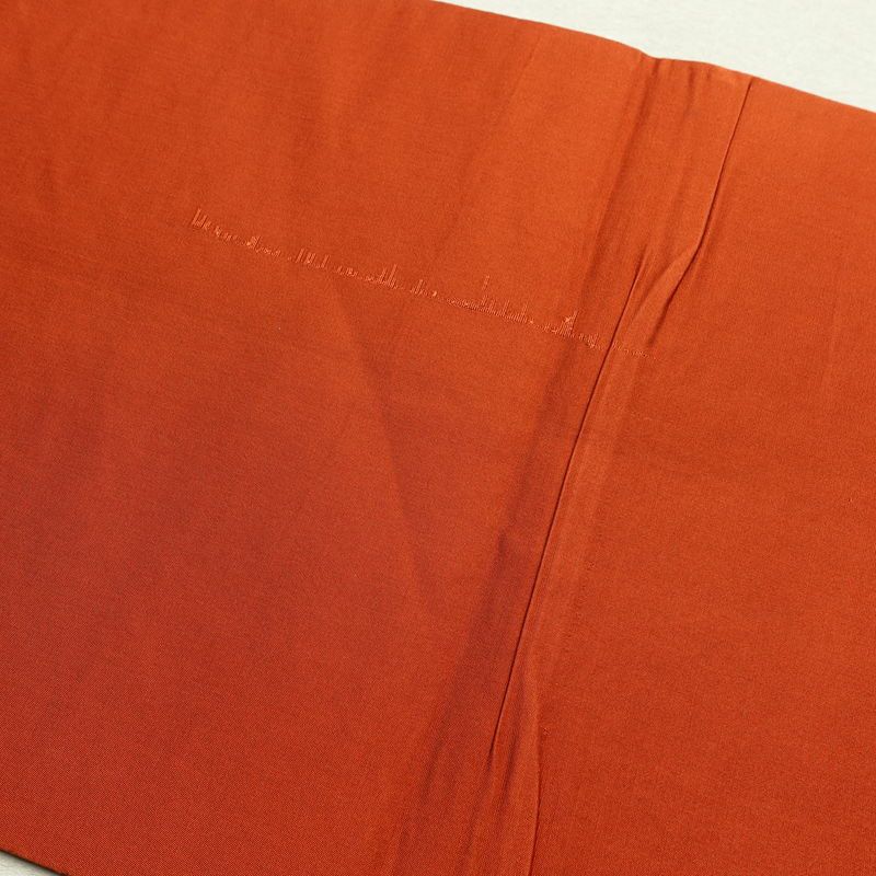 袋帯 六通柄 フォーマル用 正絹 花柄 帯 橙_画像16