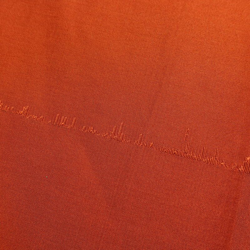 袋帯 六通柄 フォーマル用 正絹 花柄 帯 橙_画像17