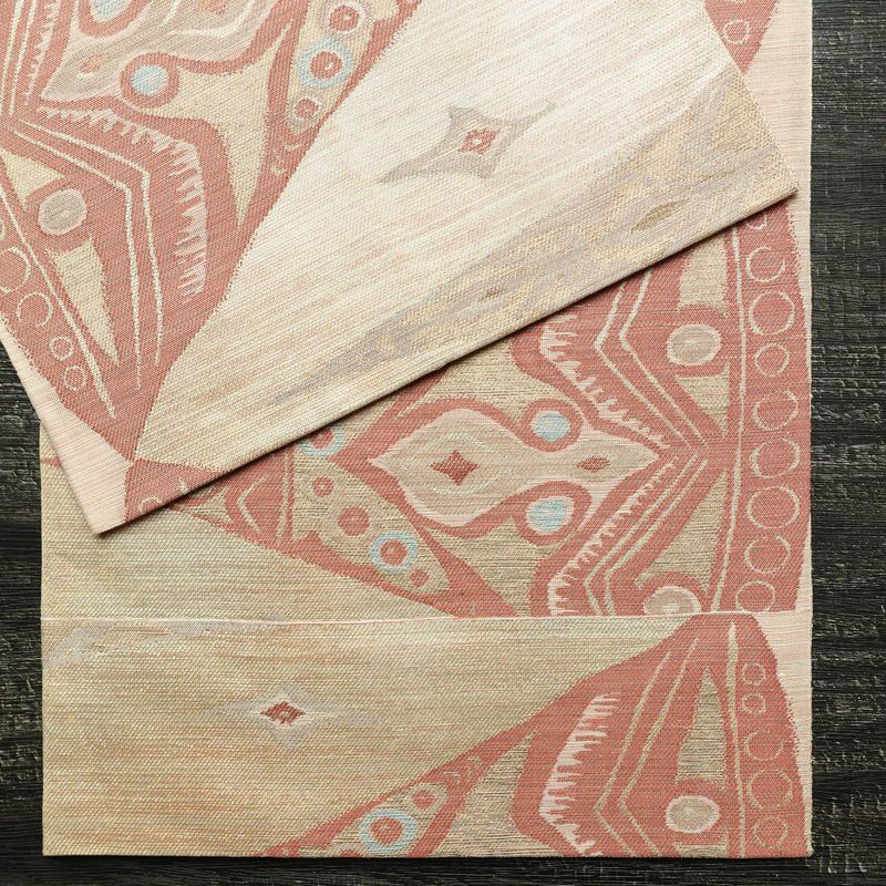 袋帯 六通柄 フォーマル用 正絹 幾何学柄・抽象柄 帯 ベージュ_画像12