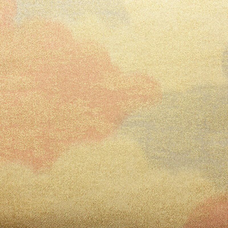 袋帯 全通柄 美品 フォーマル用 正絹 雲柄 金通し 帯 入学式 卒業式 結婚式 未使用品 多色使い_画像2