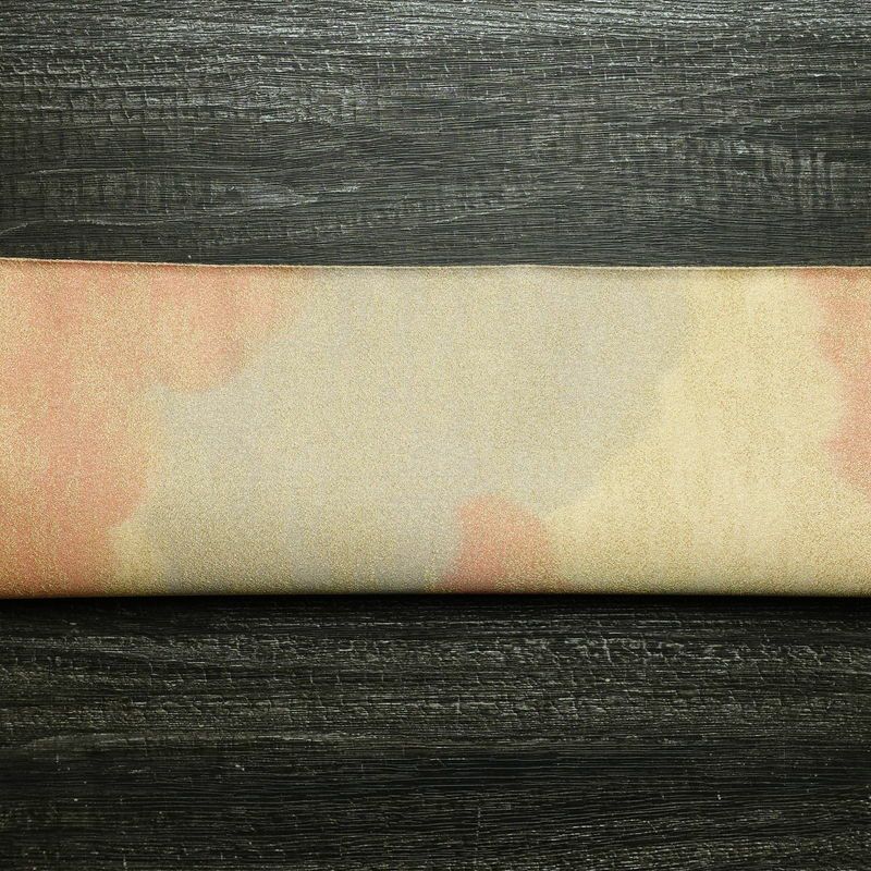 袋帯 全通柄 美品 フォーマル用 正絹 雲柄 金通し 帯 入学式 卒業式 結婚式 未使用品 多色使い_画像15