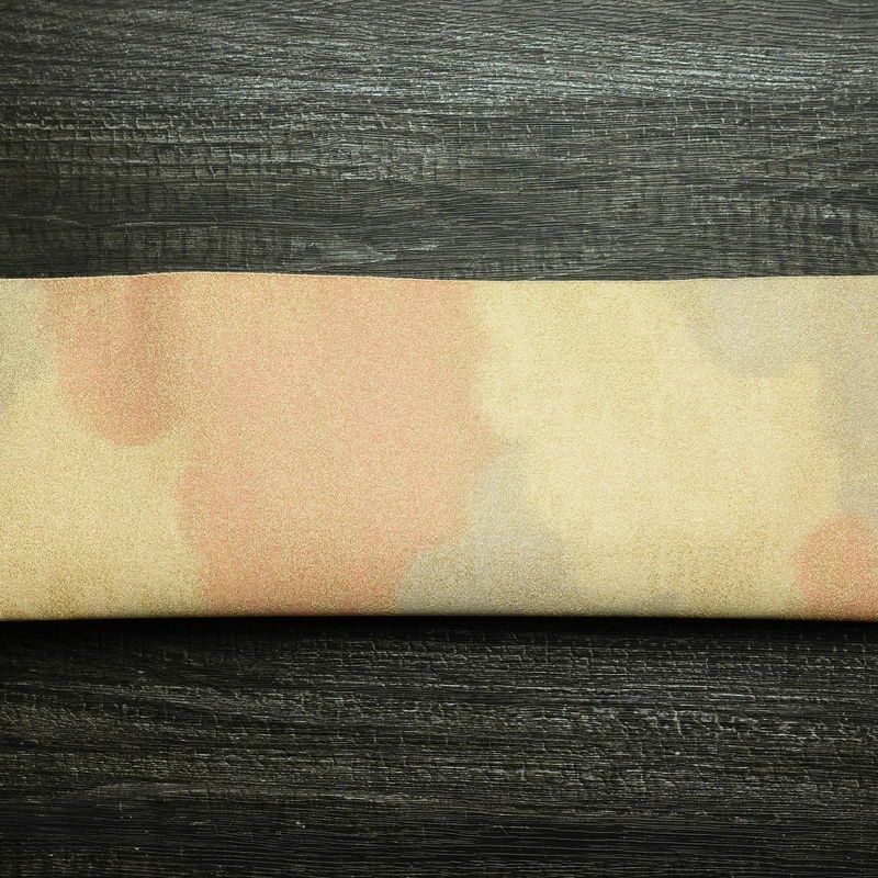 袋帯 全通柄 美品 フォーマル用 正絹 雲柄 金通し 帯 入学式 卒業式 結婚式 未使用品 多色使い_画像16