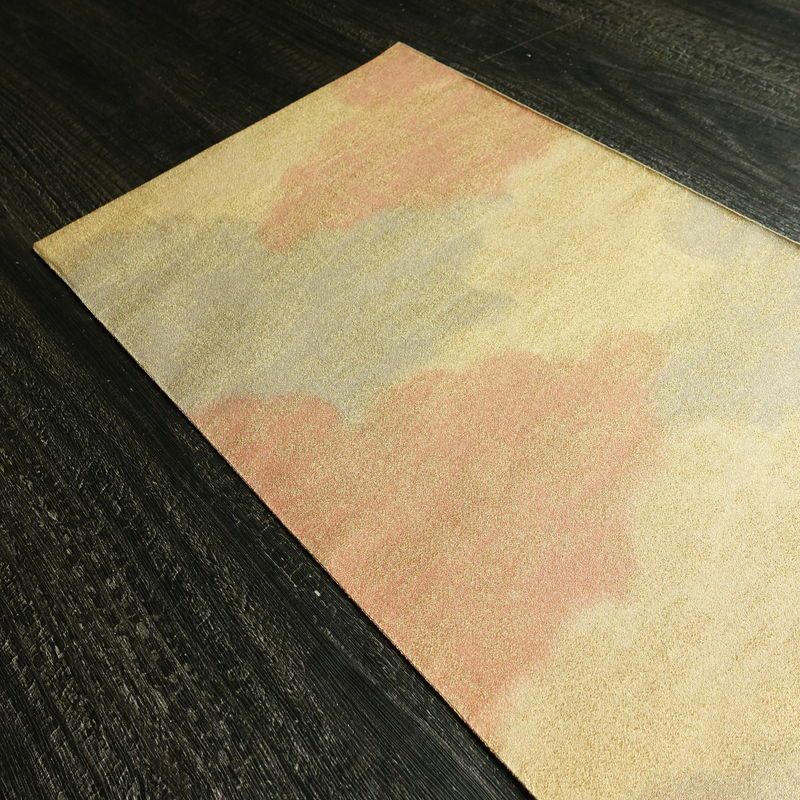 袋帯 全通柄 美品 フォーマル用 正絹 雲柄 金通し 帯 入学式 卒業式 結婚式 未使用品 多色使い_画像17