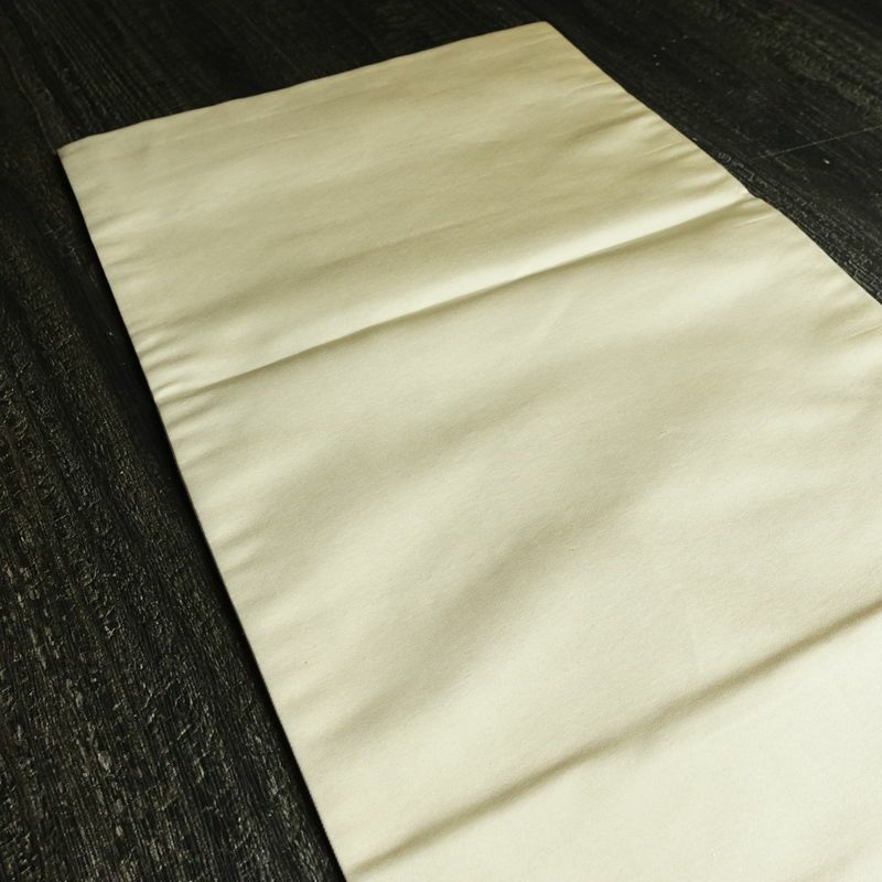 袋帯 太鼓柄 フォーマル用 正絹 人物・動物柄 帯 クリーム_画像20