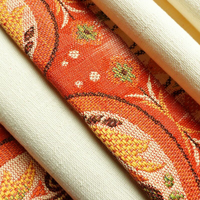 名古屋帯 太鼓柄 良品 正絹 幾何学柄・抽象柄 松葉仕立て 帯 紬地 白_画像20