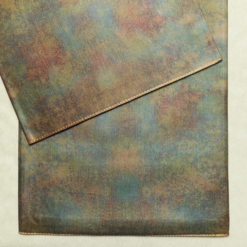 袋帯 全通柄 美品 フォーマル用 正絹 その他の柄 箔 帯 入学式 卒業式 結婚式 多色使い_画像13