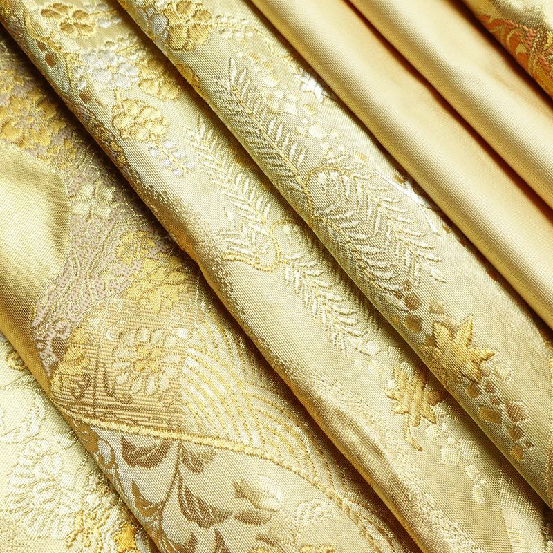 袋帯 六通柄 フォーマル用 正絹 幾何学柄・抽象柄 箔 帯 入学式 卒業式 結婚式 金・銀_画像21