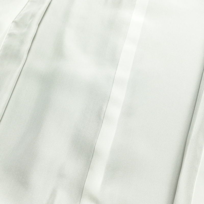 付け下げ 良品 しつけ糸付き 正絹 蝶・昆虫柄 袷仕立て 身丈171cm 裄丈69.5cm 箔 フォーマル 着物 入学式 卒業式 黄・黄土色_画像18